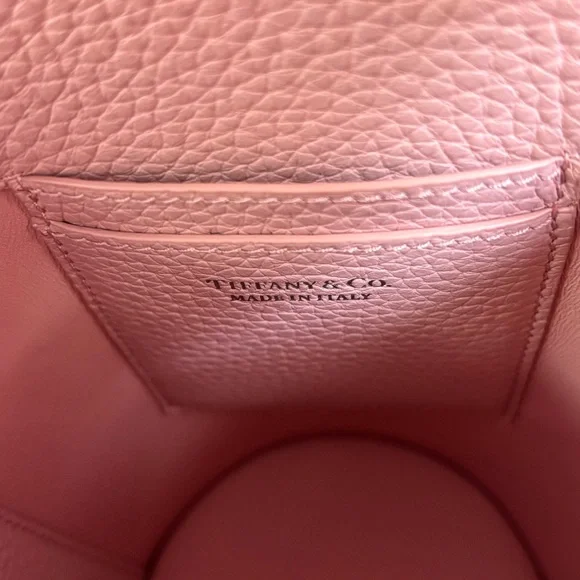 NWOT Tiffany & Co. Rose Pink Heart-Shaped Crossbody Bag - Picture 7 of 14